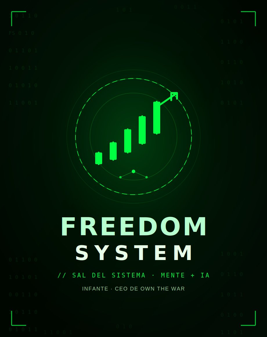 FREEDOM SYSTEM — Sal del sistema